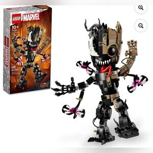 LEGO Marvel Venomized Groot 76249 Transformable Marvel Toy for Play and Display,
